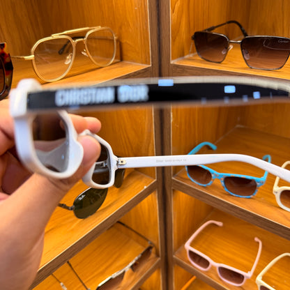 Dior 2545 Black And White Premium Sunglasses