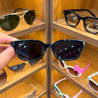 Ray Ban 4456 All Black Polarised Premium Sunglasses For Women’s