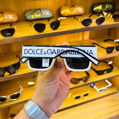 D&G White Premium Sunglasses