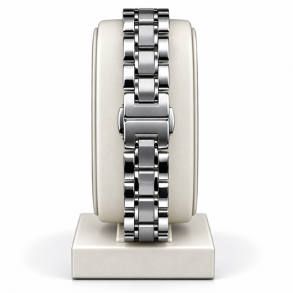 Tissot Brown Dial Two-Tone Classic Watch
