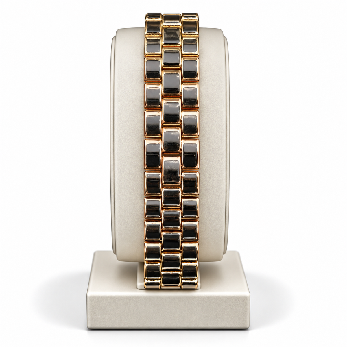 CK Rose Gold Sunburst Crystal Marker Watch