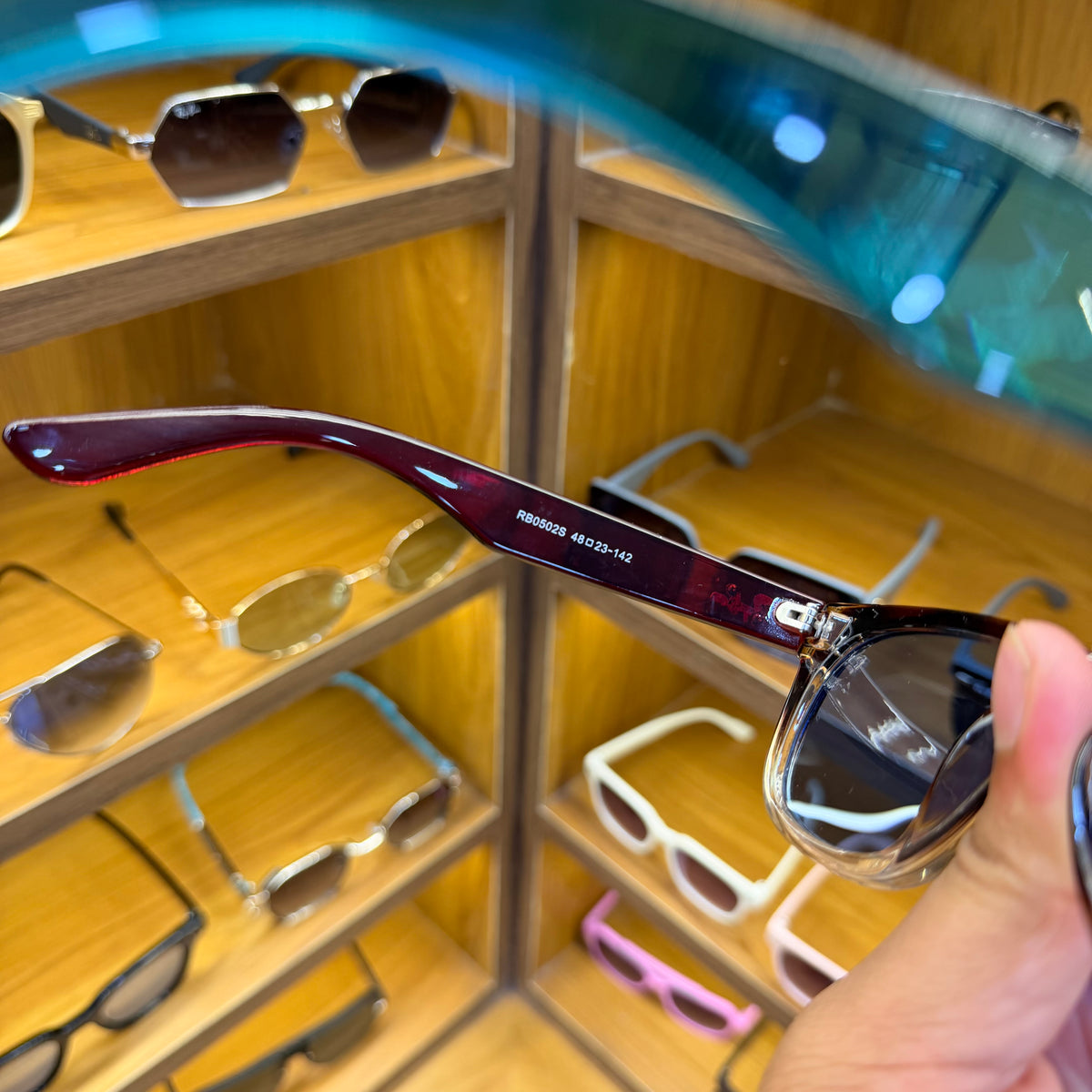 Rayban Reverse Blue Lens Premium Unisex Fashion Sunglass