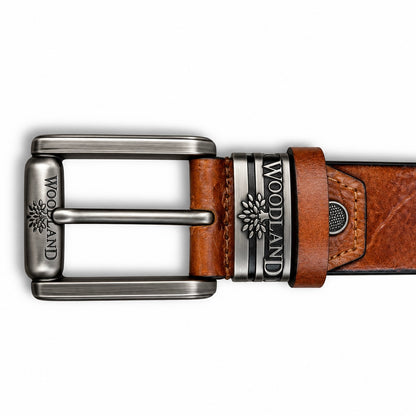 Woodland Premium Tan Leather Belt