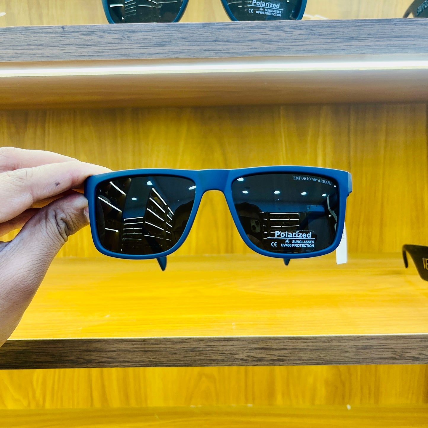 EA Blue Colour Premium Light Weight Sunglasses