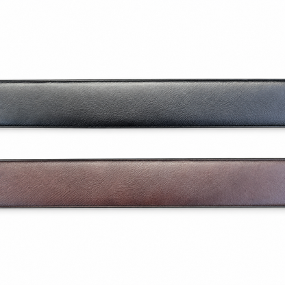 Tommy Hilfiger Premium Reversible Auto-Lock Leather Belt for Men – Brown & Black