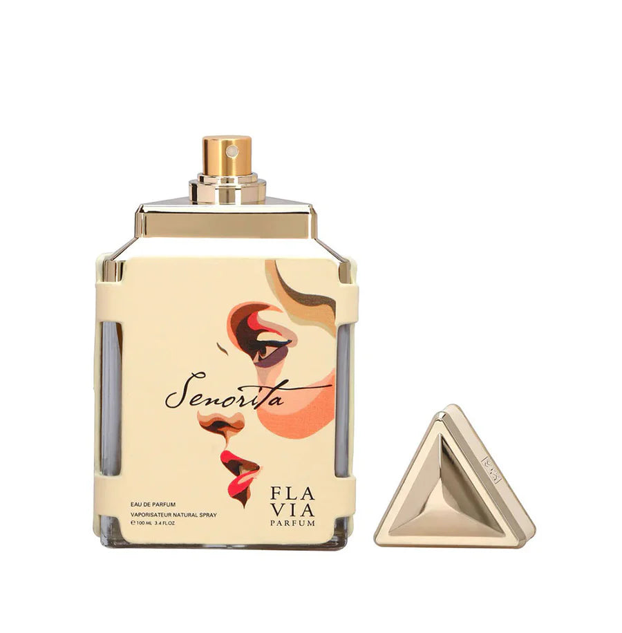 Flavia senorita Eau De Parfum 100ml | Perfume for Men & Women | Fragrance for Long Lasting Freshness | Everyday Use | Best for Gifting Purpose