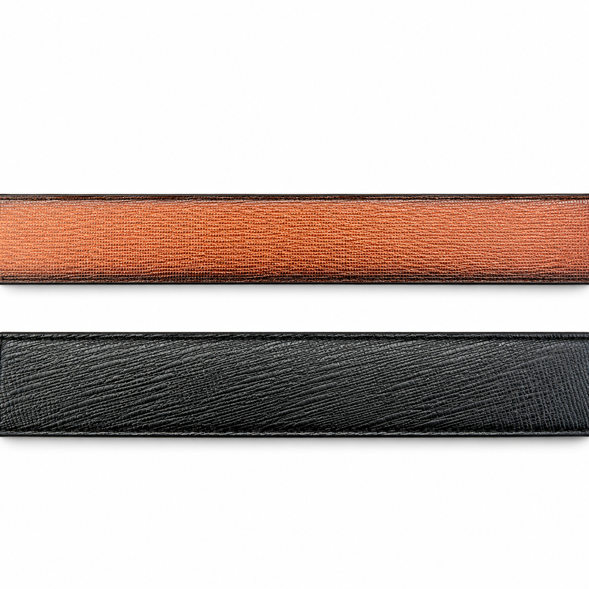 Allen Solly Reversible Belt – Gold Deer Buckle | Black & Brown