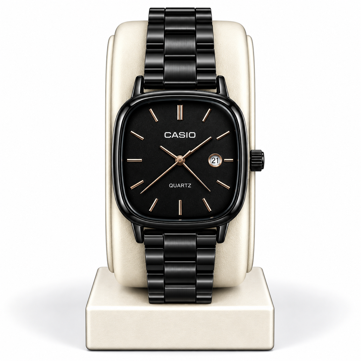 Casio LTP-B166 Series – Black Dial & Black Bracelet