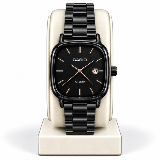 Casio LTP-B166 Series – Black Dial & Black Bracelet