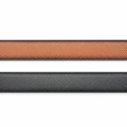 Gucci Premium Reversible GG-Style Textured Belt – Black & Brown