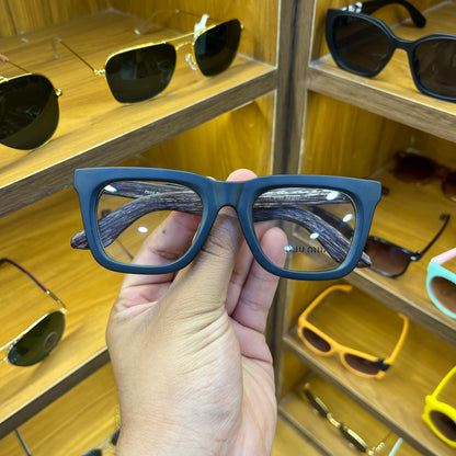 Miu Miu stylish Wooden Frame Trending Sunglasses