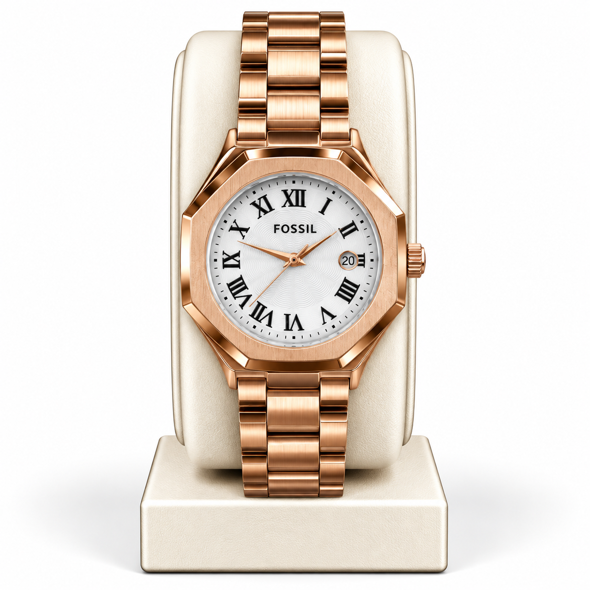 Fossil Harlow – Rose Gold-Tone Stainless Steel Watch