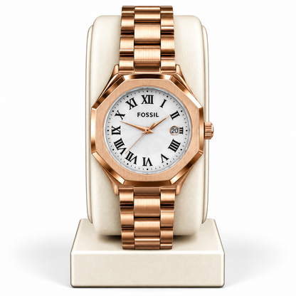 Fossil Harlow – Rose Gold-Tone Stainless Steel Watch