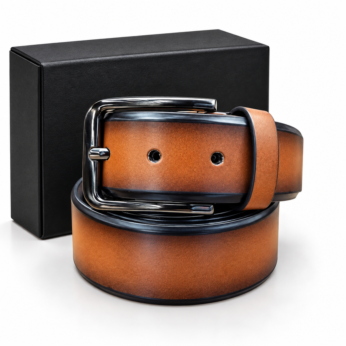 LPD Tan Brown Leather Belt