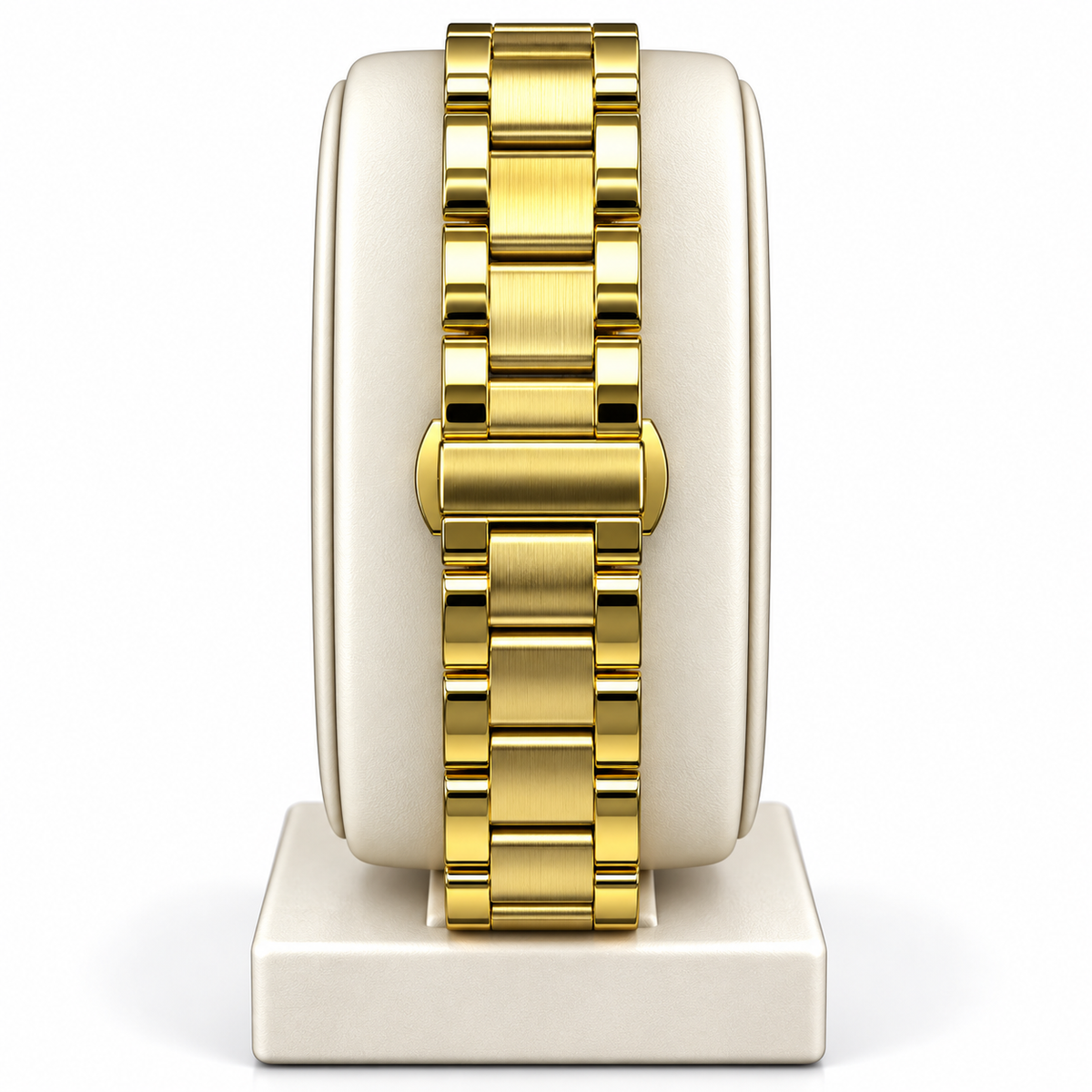 Fossil Green Textured Dial Gold-Tone Stainless Steel Watch