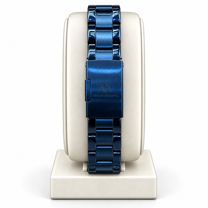 Armani Exchange Navy Blue Minimalist Men’s Watch