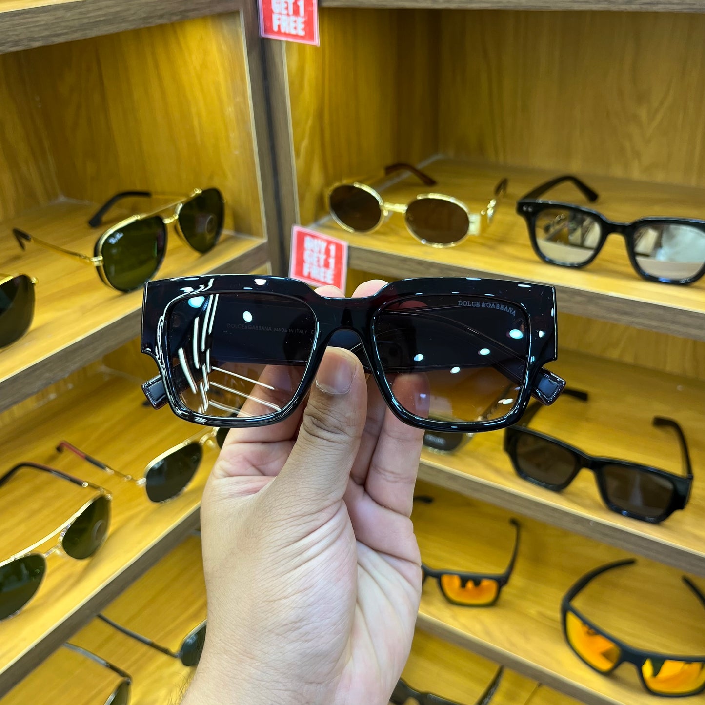 D&G Brown Premium Sunglasses
