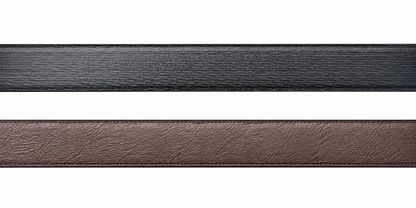 Tommy Hilfiger Premium Reversible TH-Buckle Textured Belt – Black & Burgundy