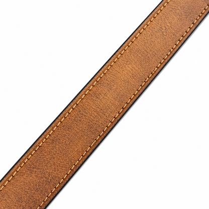 Levi’s Square Vintage Brown Leather Belt