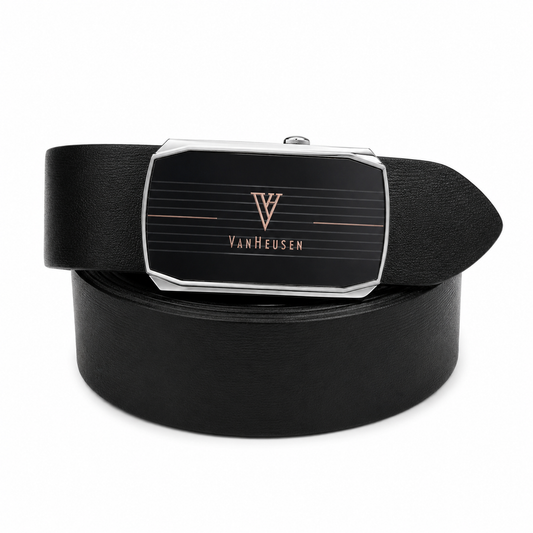 Van Heusen Black Executive Automatic Belt