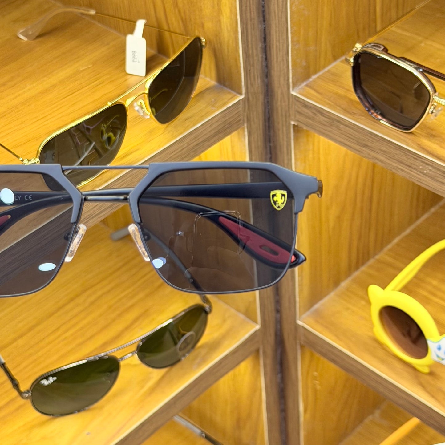 Ray-Ban Ferrari Black Colour UV Protected Vijay Thalapathy Favourite Subglasses