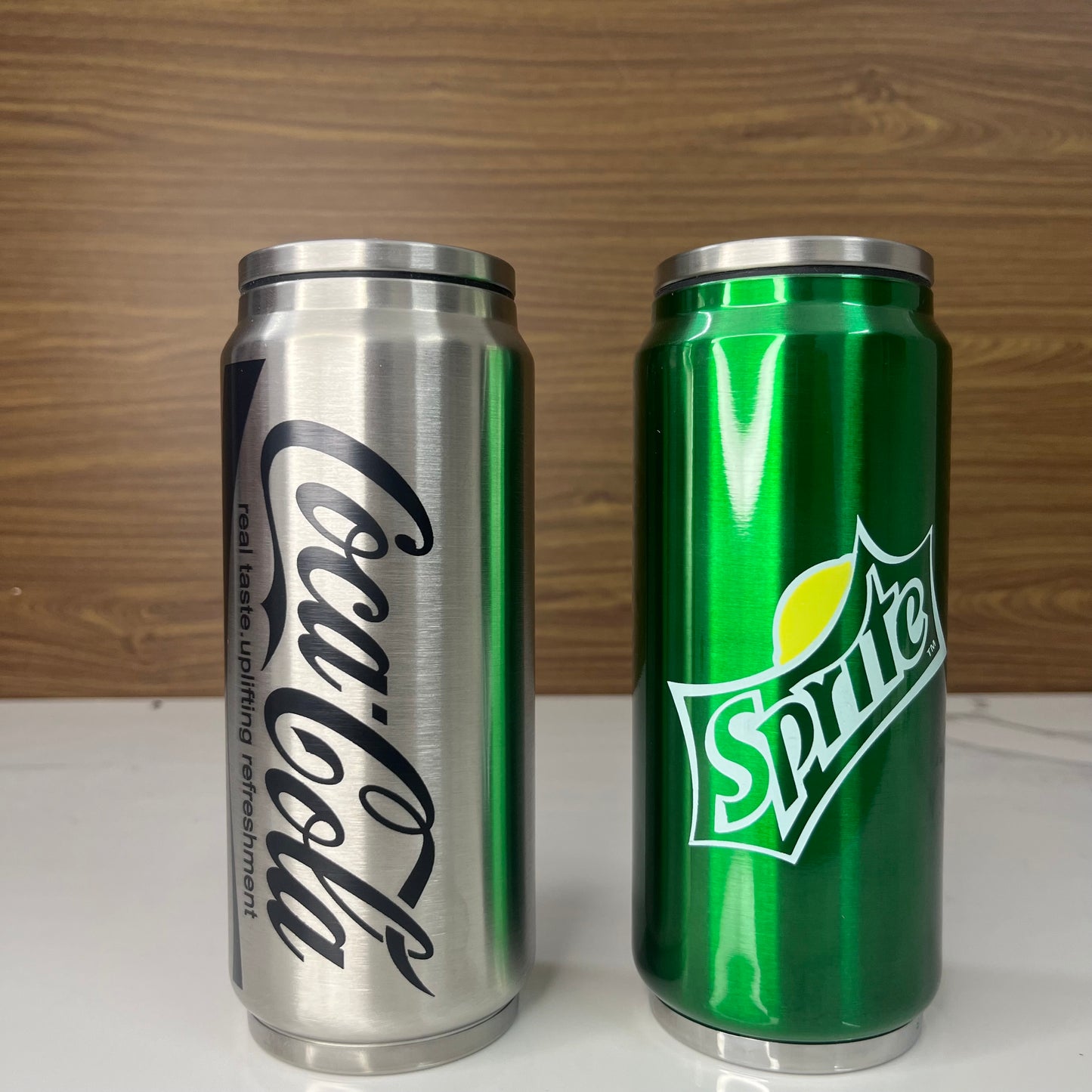 Coco Cola Or Sprite Hot and Cold Steeliness Steel Sipper Bottle