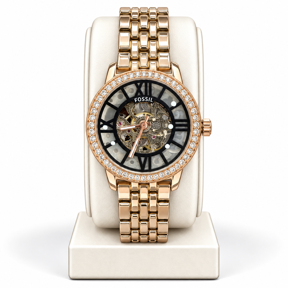 Fossil Vale BQ3728 Automatic Skeleton Watch