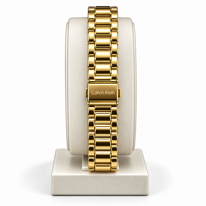 CK Green Rose Gold Chronograph Watch