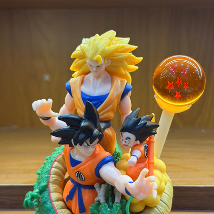 Goku Family Dragon Ball Shenron Figurine – Anime Collectible