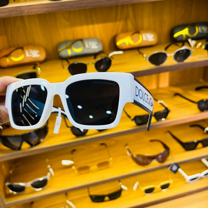 D&G White Premium Sunglasses
