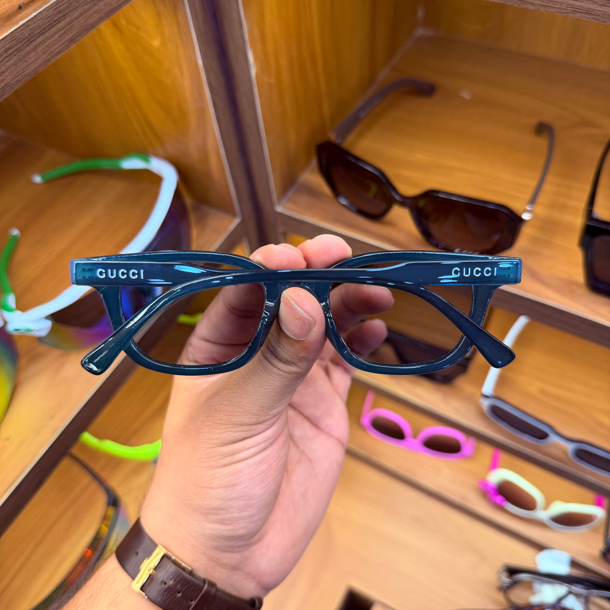 Gucci Green Stylish Premium Sunglasses