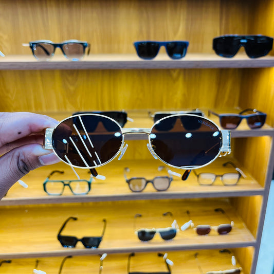 Versace Golden Brown Premium Sunglass