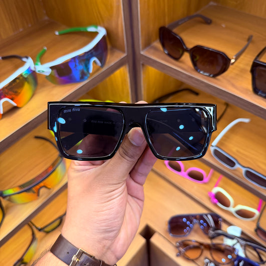 Miu Miu Oversize Black Colour Premium Fashion Sunglass