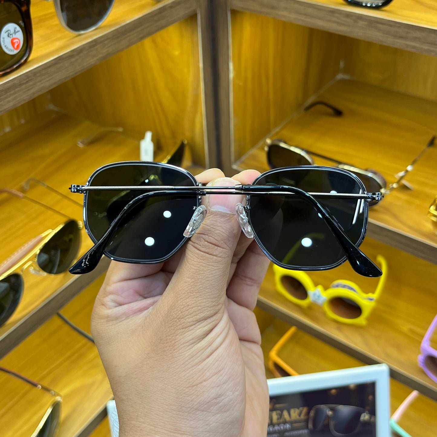 RB 3548 Black Colour Metal Frame Glass Len Most Trending Premium Subglass
