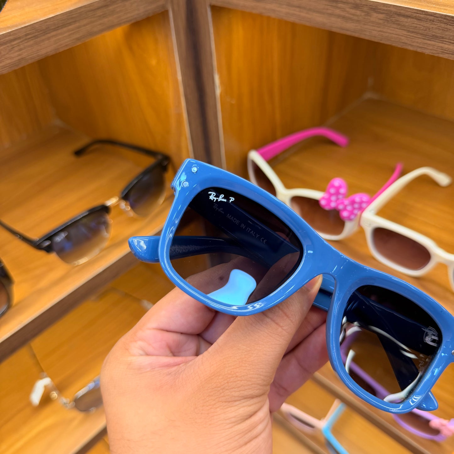 RB Reverse Blue-Black Ferrari Limited Edition Colour Premium Unisex Fashion Sunglass