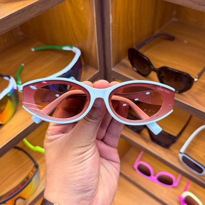 Miu Miu White Colour Premium Fashion Sunglass For Women’s and girls