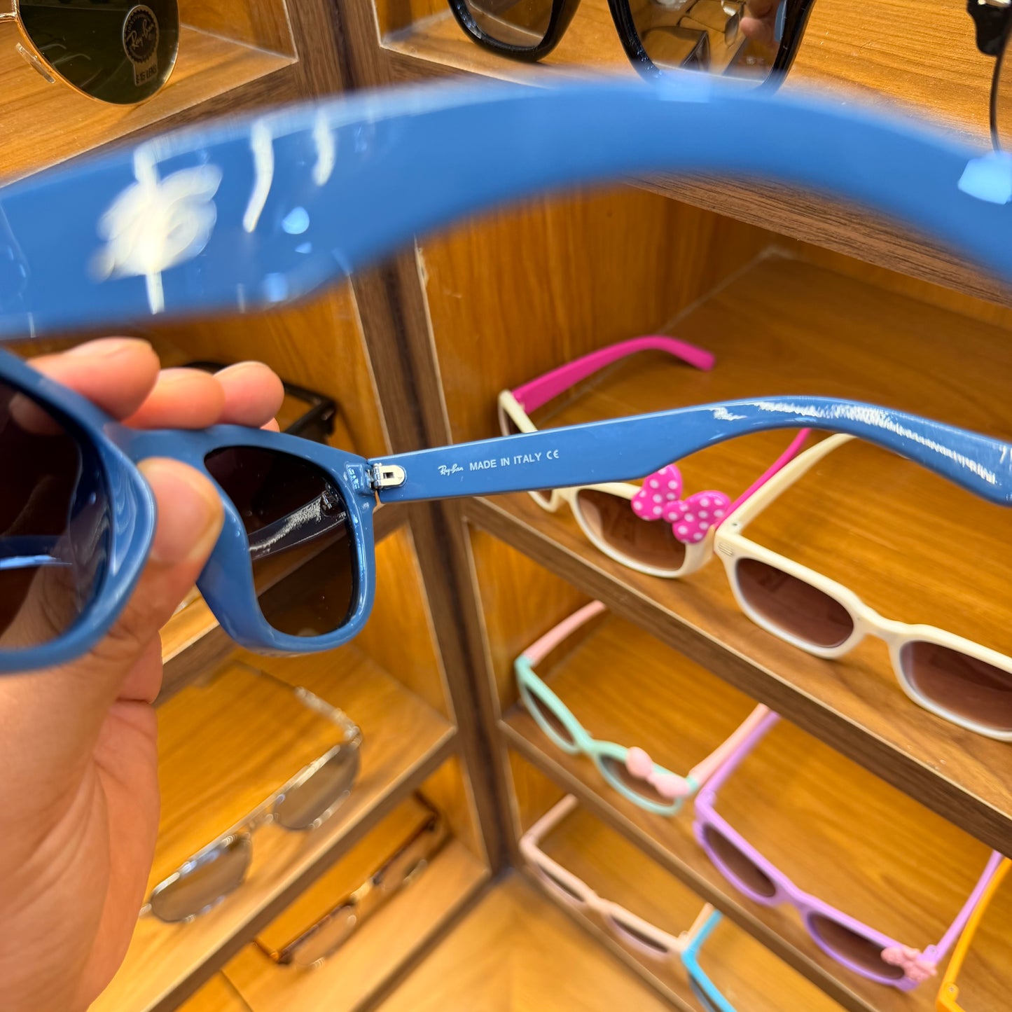 RB Reverse Blue-Black Ferrari Limited Edition Colour Premium Unisex Fashion Sunglass