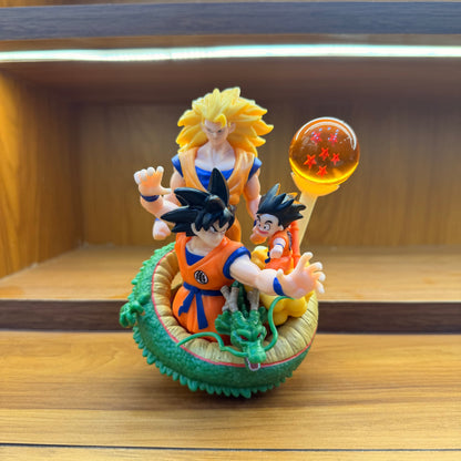 Goku Family Dragon Ball Shenron Figurine – Anime Collectible