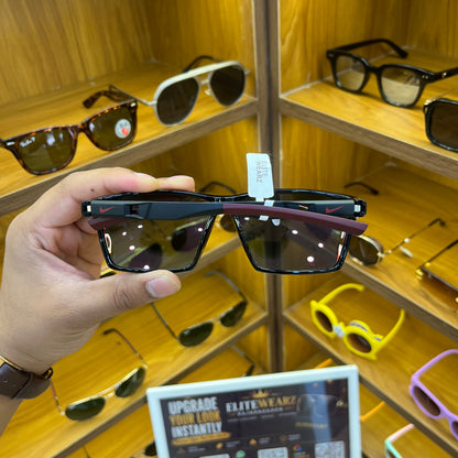 Nike Polarised Black Mercury With Free Cover, Best Sports Sunglass for Unisex (Men & Women)