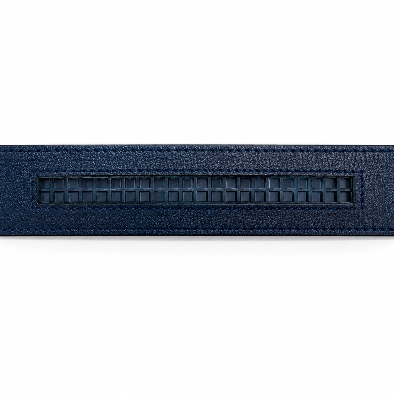 Premium Black Geometric Heavy Auto Buckle Belt