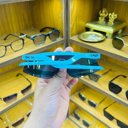 Hydra Super Cool Pacific Mercury With Cover, Best Sports Sunglass for Unisex (Men & Women)