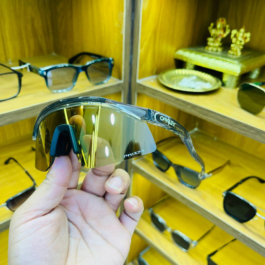 Hydra Trans Gold With Cover, Best Sports Sunglass for Unisex (Men & Women)