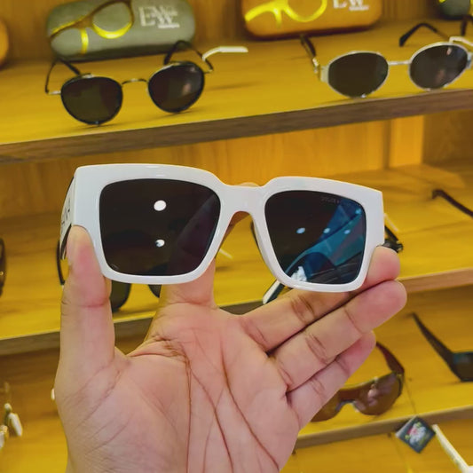 D&G White Premium Sunglasses