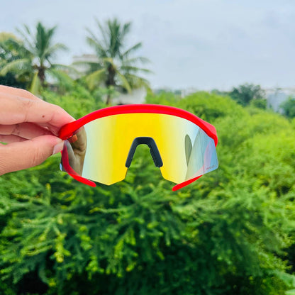 Hydra Red Golden Colour Sunglass