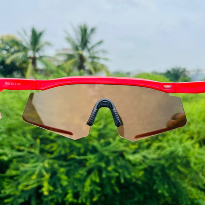 Hydra Red Golden Colour Sunglass