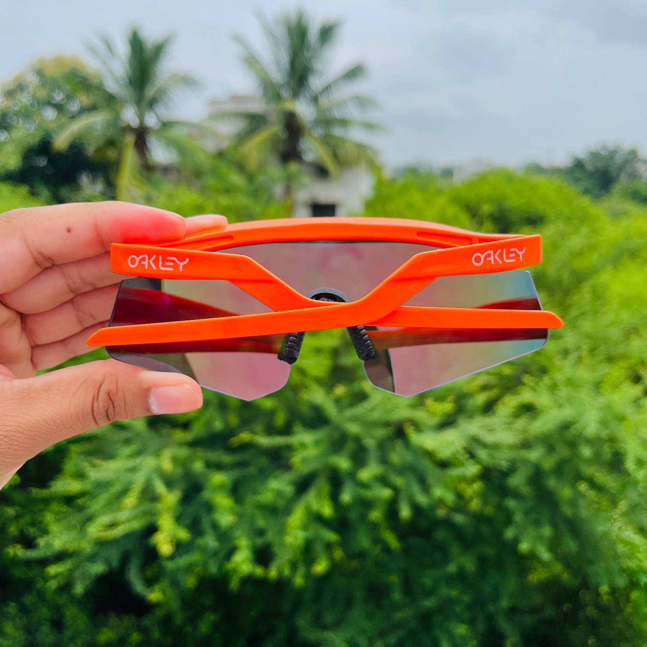 Hydra Orange Golden Colour Sunglass