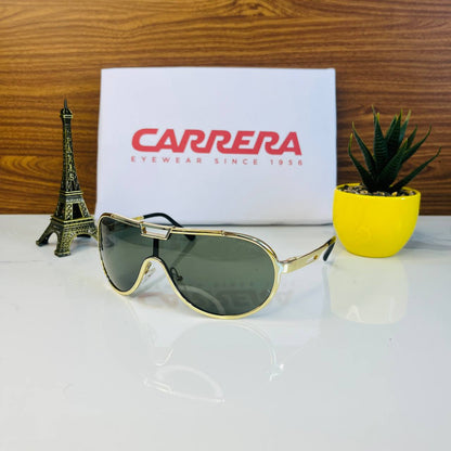 Carrera Gold Full Frame Metal Premium Quality Sunglasses