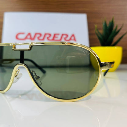 Carrera Gold Full Frame Metal Premium Quality Sunglasses