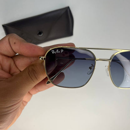 RB P304 Rectangular Polarized High Quality Premium Fashion Sunglass