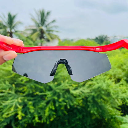 Hydra Red Silver Colour Sunglass